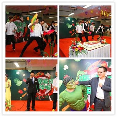 員工現場(chǎng)表演